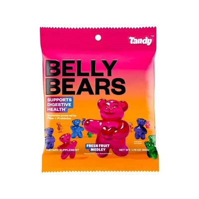 Tandy Belly Bears Fresh Fruit Medley Gummy Supplements - 1.76oz