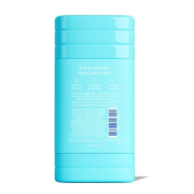 Athena Club All Over Solid Deodorant Sea Splash - 3oz