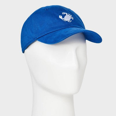 Men's Crab Baseball Hat - Goodfellow & Co Blue