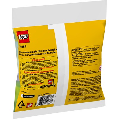 LOT OF 30!!! LEGO Creator Birthday Party Animals Building Kit 30689