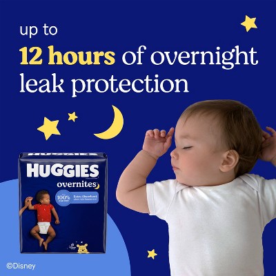 Huggies Overnites Nighttime Baby Diapers - Size 7 - 60ct