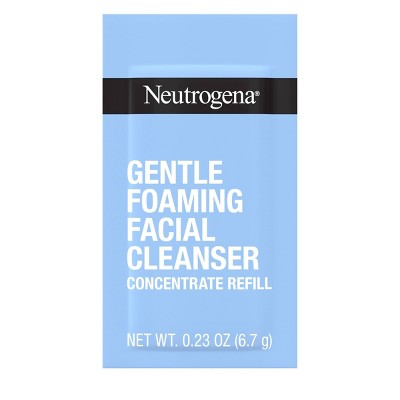 Neutrogena Gentle Foaming Facial Cleanser Refill - Fragrance Free - .23oz