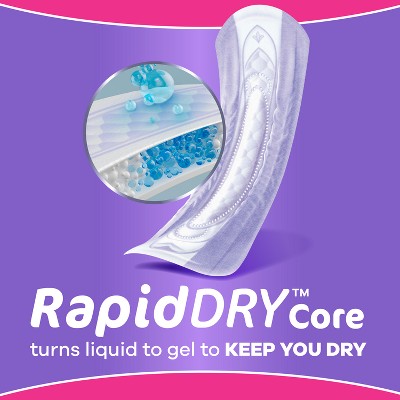 Always Discreet Drop Incontinence Pads - Heavy - Regular - 48ct