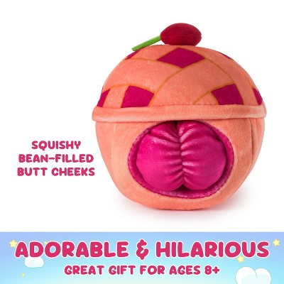 Cheeky Chonks 4.5" Cheeky Cherry Reversible Plush