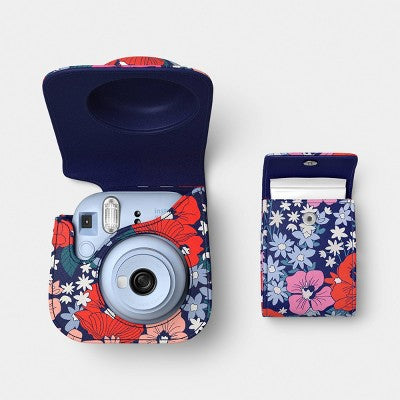 Fujifilm Instax Mini 12 Camera Case - heyday Poppy Flowers