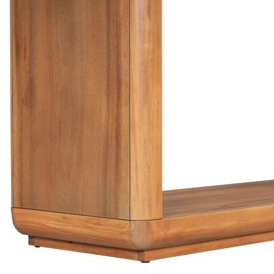 Dexmalle Mirod Elegant Minimalist Console Table with Curved Corners (LOCAL PICKUP ONLY)