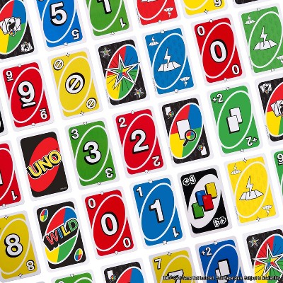 UNO Add-On Pack Billie Eilish Card Game for Family & Game Nights Travel Camping & Parties