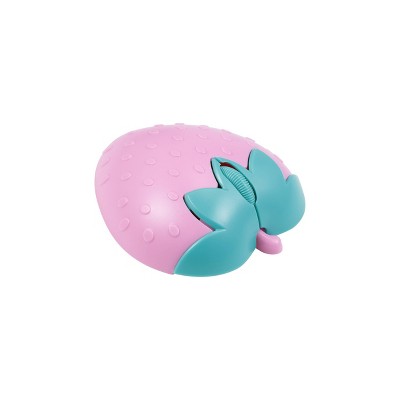 Vivitar 'Strawberry' Novelty Computer Mouse - Berry Pink: Wireless Radio Frequency, Home Use