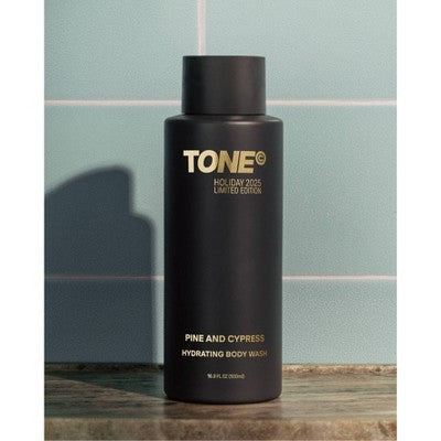 TONE by AMP Holiday Limited Edition Hydrating Body Wash - Pine and Cypress - 16.9floz (LOCAL PICKUP ONLY)