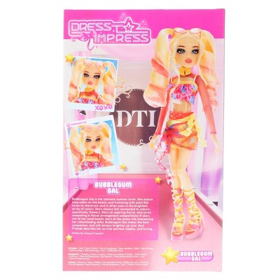 Dress To Impress Bubble Gum Gal Fashion Doll