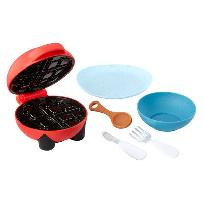 Little Tikes Creative Chefs Waffles Kit: Pretend Housekeeping Accessories, 18-Piece Play Food & Toy Kitchens Set