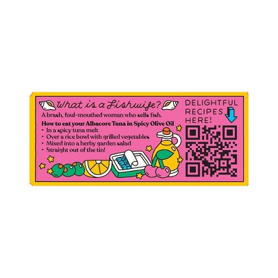 Fishwife Albacore Tuna in Spicy Olive Oil - 3.2oz