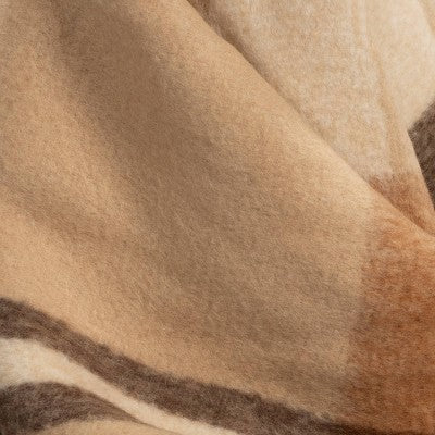 Woven Plaid Throw Blanket Tan - Threshold