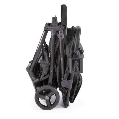 Ingenuity 3Dquickclose CS+ Compact Fold Stroller - Black: Metal Frame, 5-Point Harness, EVA Tires, Single Configuration (LOCAL PICKUP ONLY)