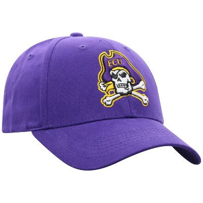 NCAA East Carolina Pirates Structured Brushed Cotton Vapor Ballcap