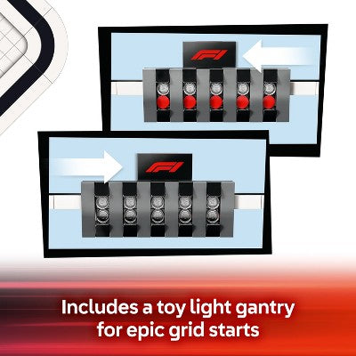 LEGO City F1 Grid with VCARB & Sauber Race Cars Toy 60474
