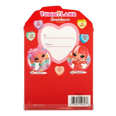 YummiLand 4'' Ruby Hearts Lip Gloss Doll