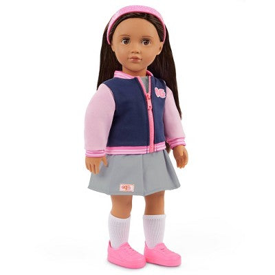 Our Generation Marisol 18" Doll in School Jacket & Dress Outfit