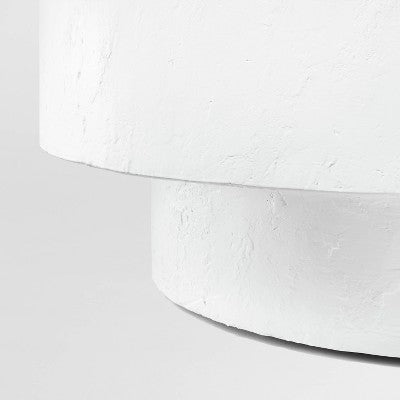 32" Arbon Coffee Table White - Threshold designed with Studio McGee: No Assembly, Pedestal Base, Painted Finish (LOCAL PICKUP ONLY)