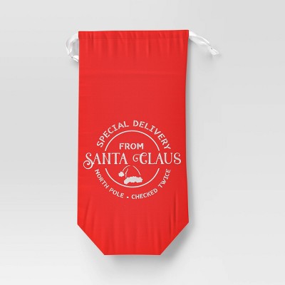 Christmas 'Special Delivery' Santa Gift Sack Red - Wondershop???????