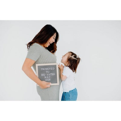 Pearhead Letterboard Set - Natural Wood