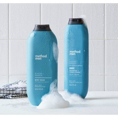 Method Men's 2-in-1 Shampoo & Conditioner - Glacier + Granite - 14 fl oz