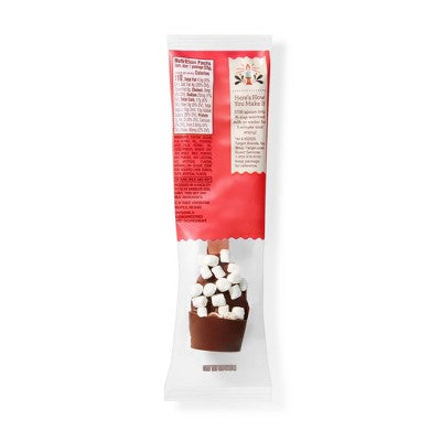 Christmas Milk Chocolaty Coated with Marshmallows Hot Cocoa Spoon - 0.8oz - Favorite Day
