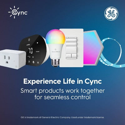 GE CYNC Indoor Smart Plug White