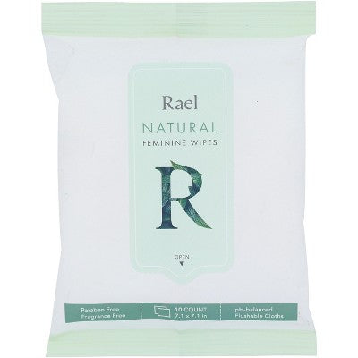 Rael Feminine Wipes - 10 sheets
