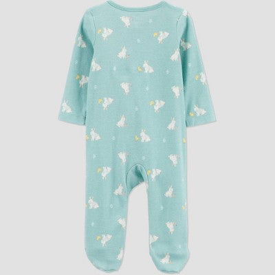 Carter's Just One You? Baby Girls' Sweet Bunny Sleep N' Play - Teal 3M