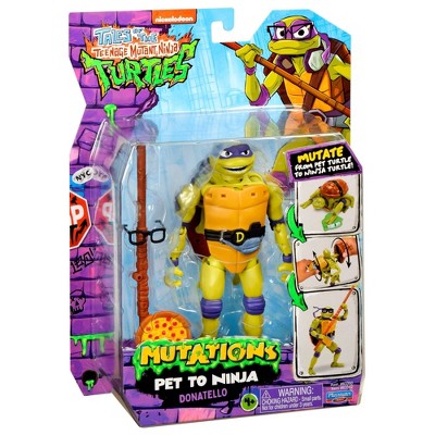 Teenage Mutant Ninja Turtles Donatello Pet to Ninja Action Figure