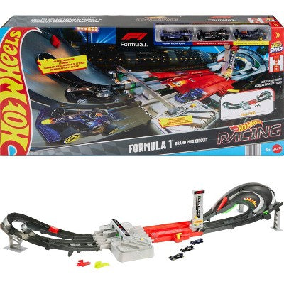 Hot Wheels Race Formula 1 Grand Prix Circuit Track 3pk 1:64 Scale Die-Cast (LOCAL PICKUP ONLY)