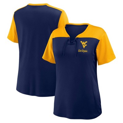NCAA West Virginia Mountaineers Women's Fashion Jersey - L