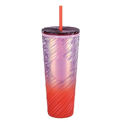 Starbucks Swirl Gradient Plastic Cold Cup - 24 fl oz