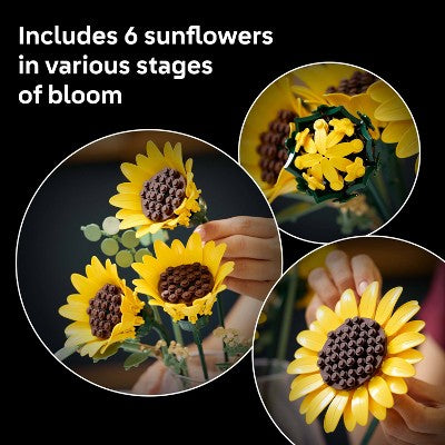 LEGO Botanicals Sunflower Bouquet Building Set 11502