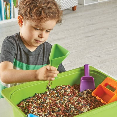 Learning Resources Helping Hands Sensory Scoops: Educational Tools for Toddler & Preschool, Set of 4