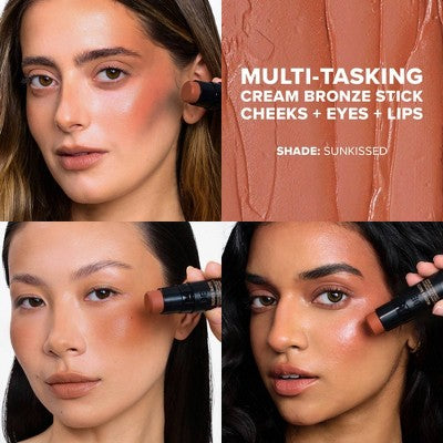 NUDESTIX Nudies All Over Face Matte Bronzer - Sunkissed - 0.25oz - Ulta Beauty