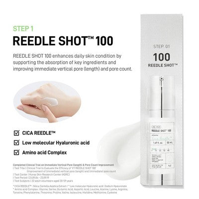 VT Cosmetics Reedle Shot 100 2-Step Sheet Mask
