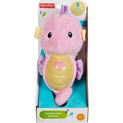 Fisher-Price Soothe N' Glow Crib Toy - Seahorse Pink