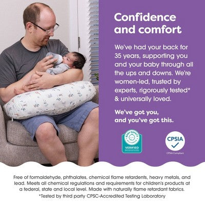 Boppy Nursing Pillow - Sand Safari Animals