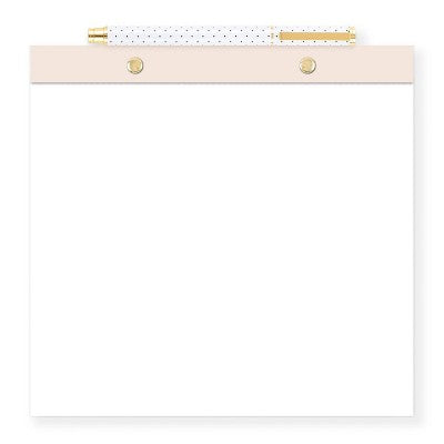Sugar Paper Essentials Notepad and Pen Set Pink