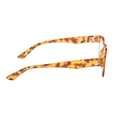 ICU Eyewear Glendale Reading Glasses - Lg. Rect. Xtal Gray +2.50