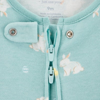Carter's Just One You? Baby Girls' Sweet Bunny Sleep N' Play - Teal 3M