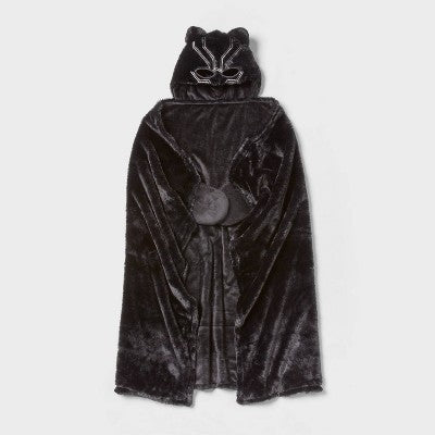 Marvel Black Panther Kids' Hooded Blanket - The Marvel Collection by Pillowfort