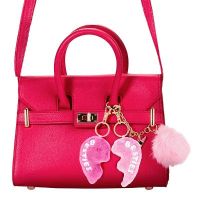 FAO Schwarz Toy Plush Keychain BFF