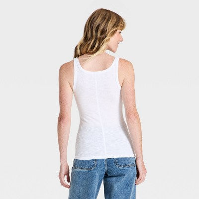 Women's Scoop Tank - Universal Thread White XS