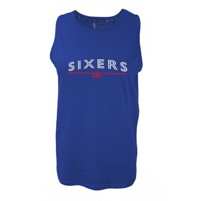 NBA Philadelphia 76ers Women's Racerback Tank Top - S