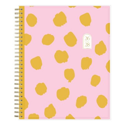 Rhi James for Blue Sky 24 Month Planner Wirebound 8"x10" Clear Multi Cover - Dot