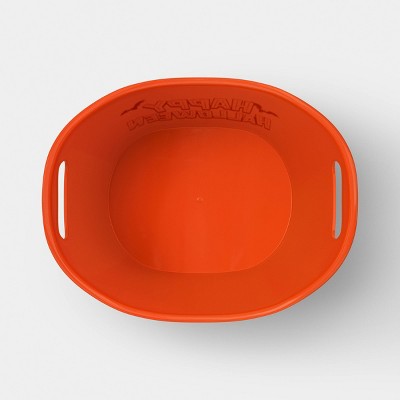 3L Plastic 'Happy Halloween' Beverage Tub Orange - Hyde and EEK! Boutique