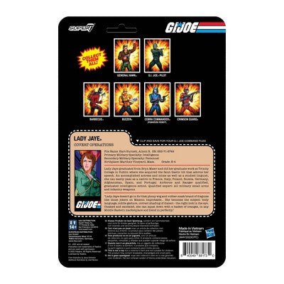 G.I. Joe Lady Jaye ReAction Figure